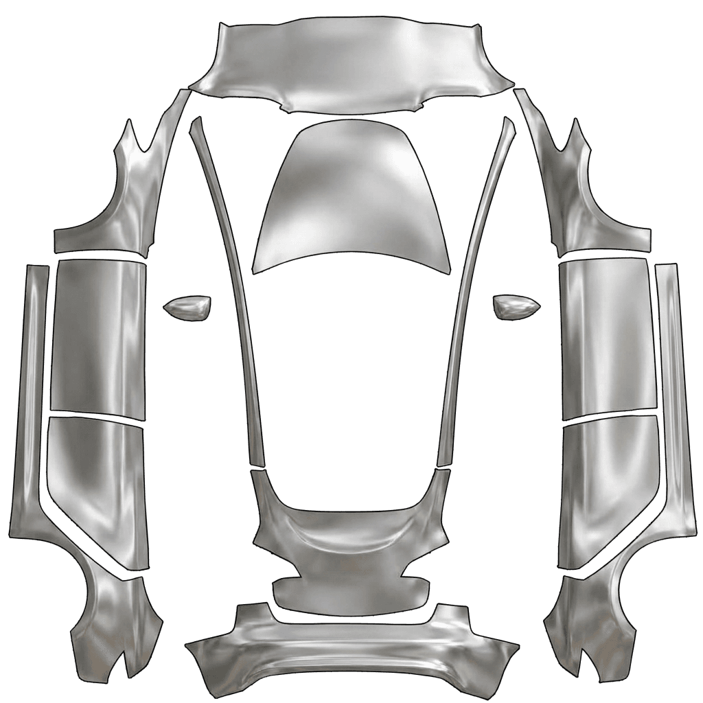 Satin metallic