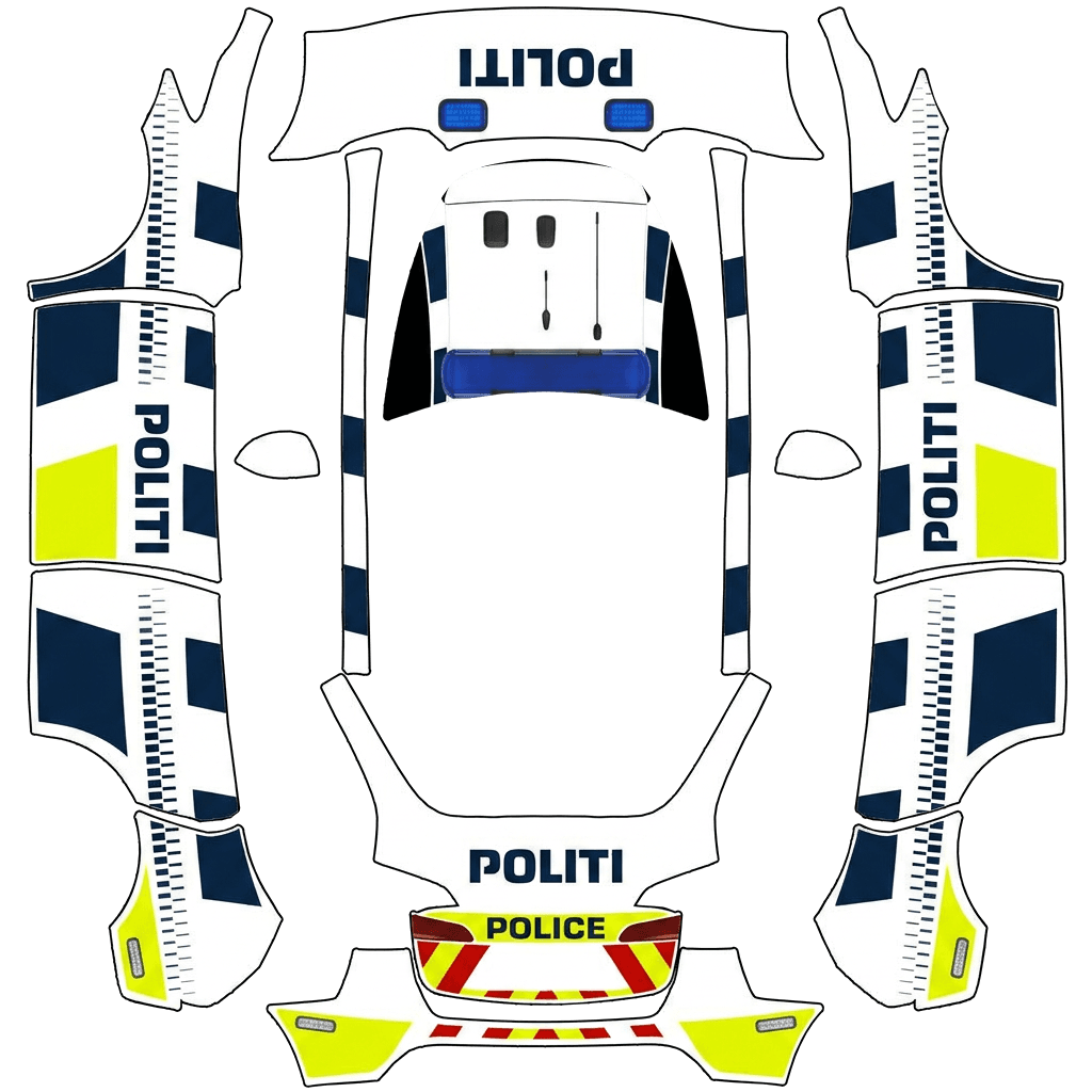 Dansk politibil