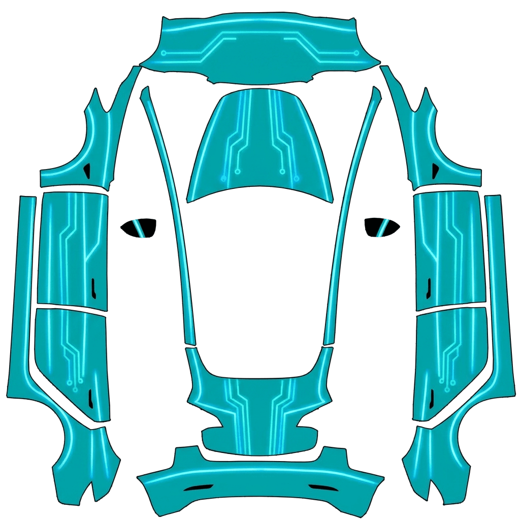 Electric Turquoise TRON