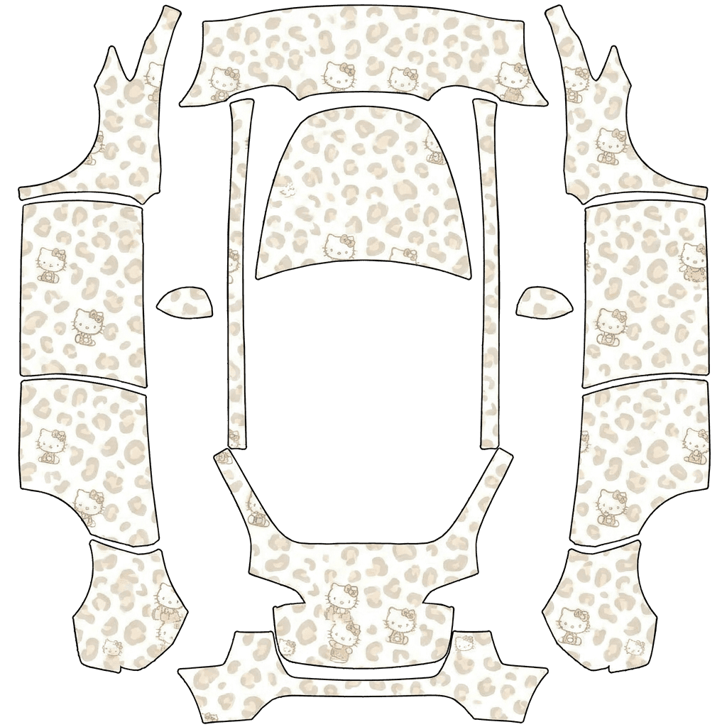 Leopard hello kitty