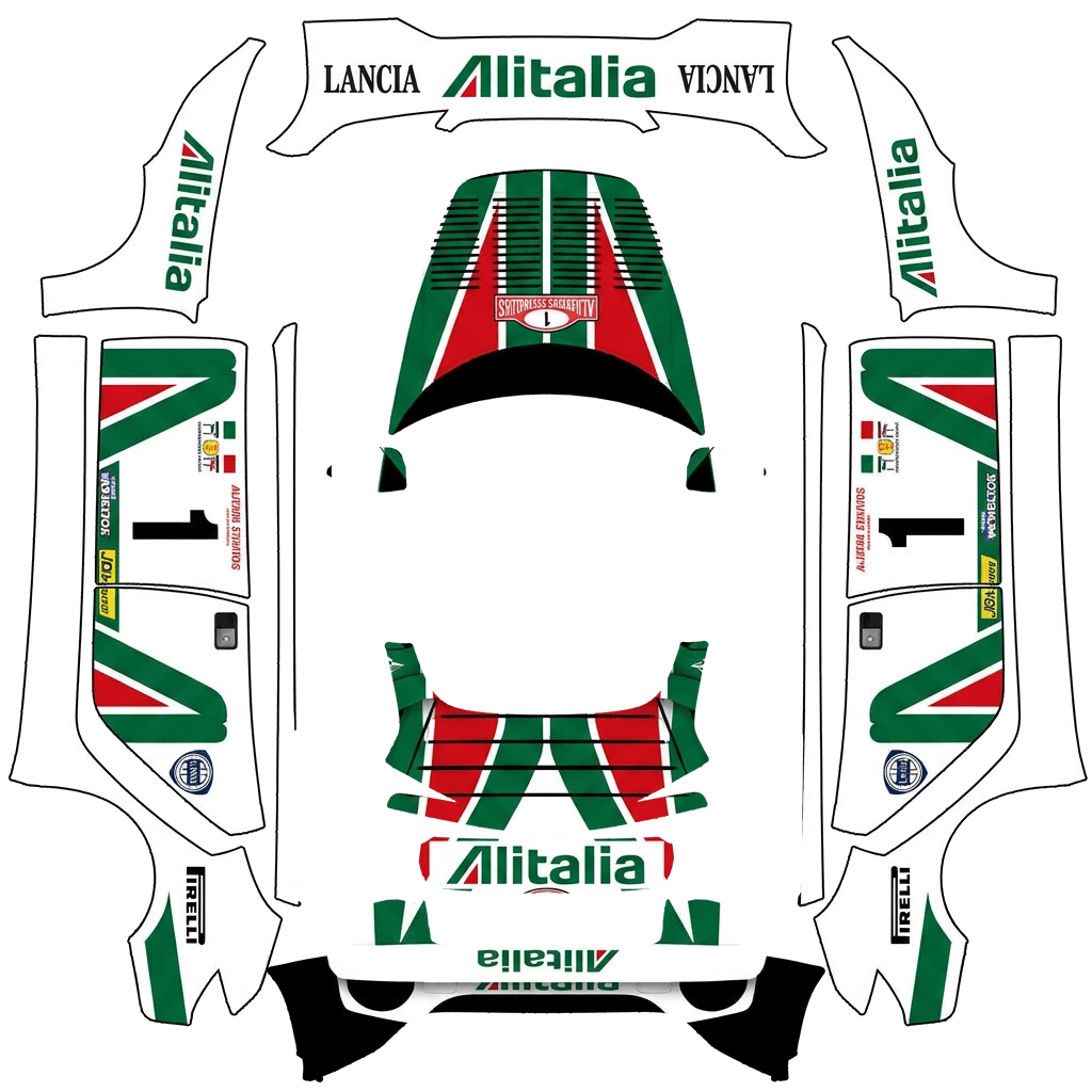 Alitalia Lancia stratos