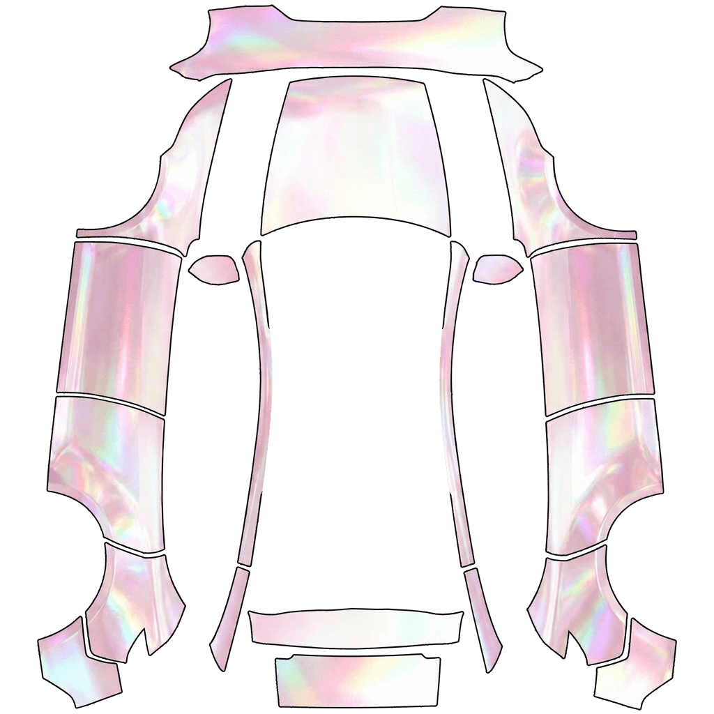 Gloss Metallic White Pink