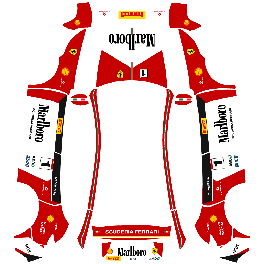 Ferrari/Marlboro Livery