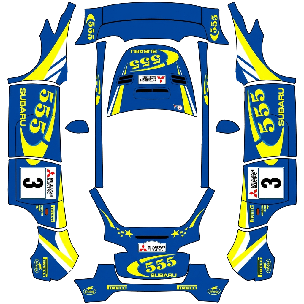 Colin Mcrae 1998 Livery