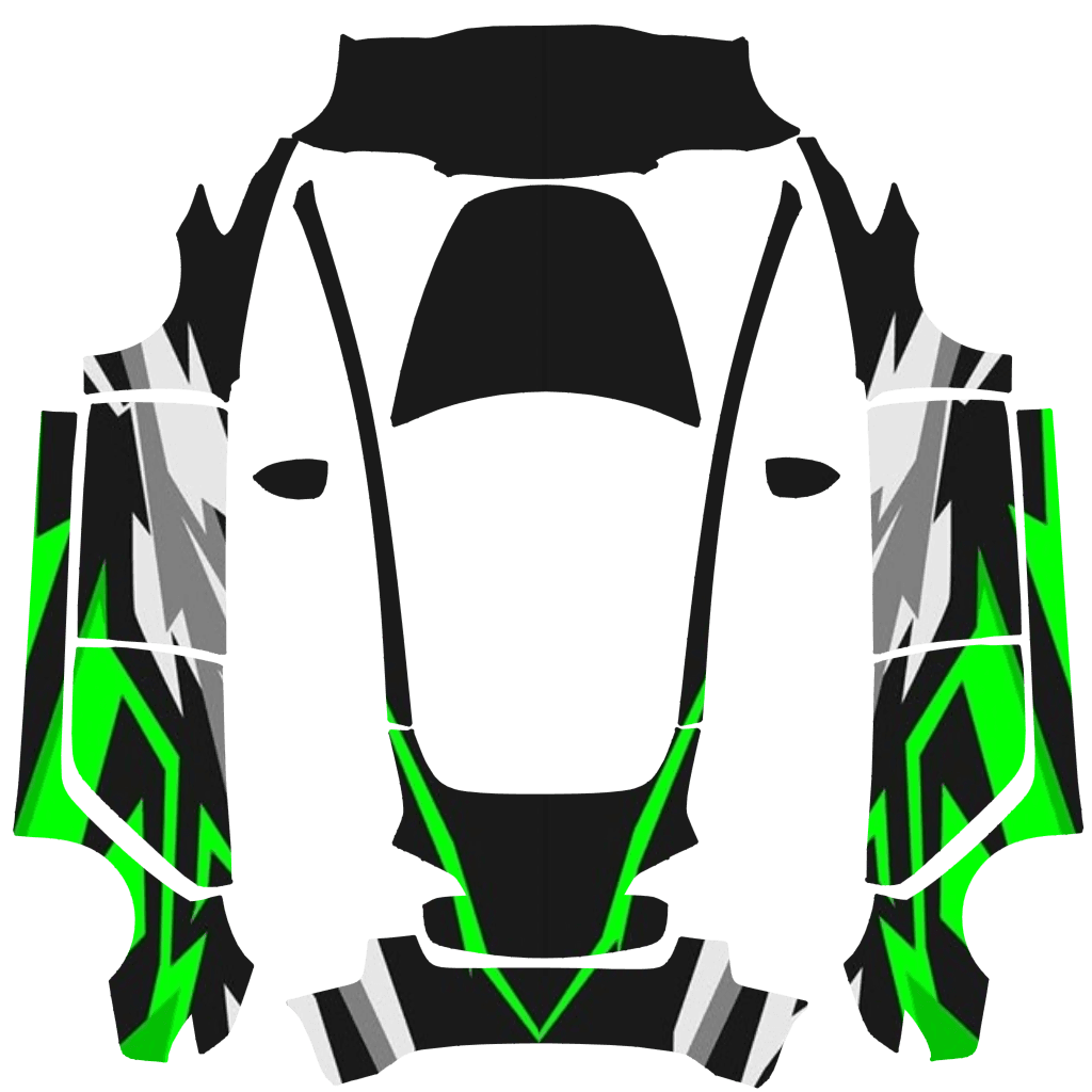 Car green&black