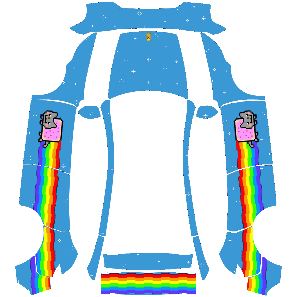 Nyan Cat Deadmau5 Purrari