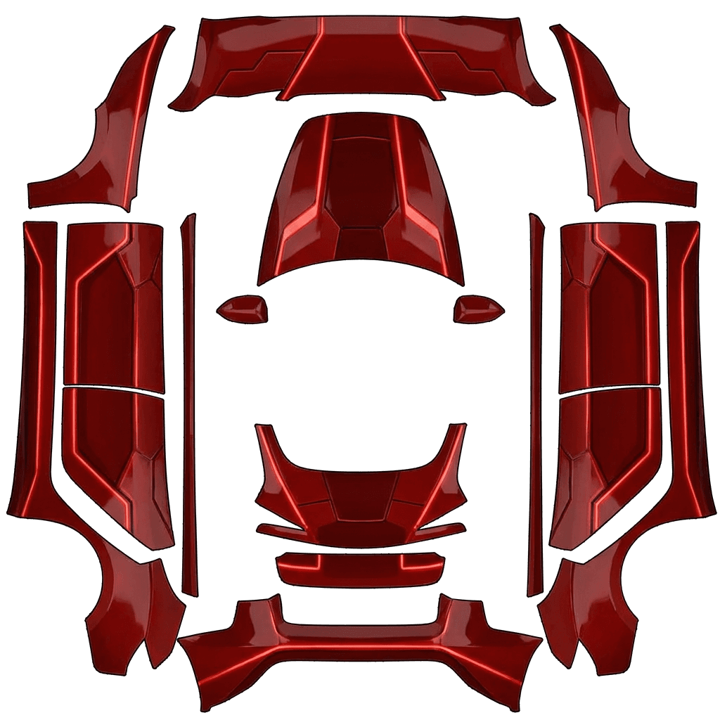 Tron Ares motorcycle in red