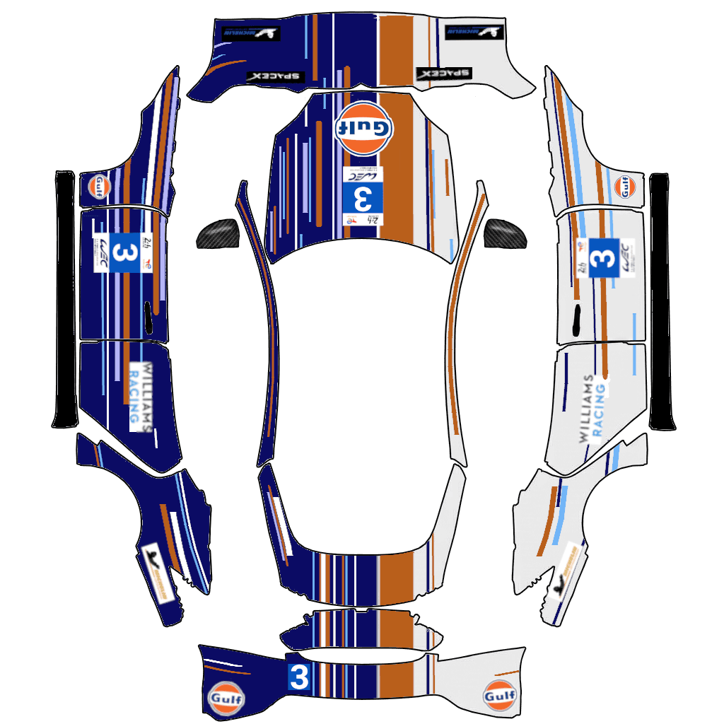 Gulf Livery Tribute