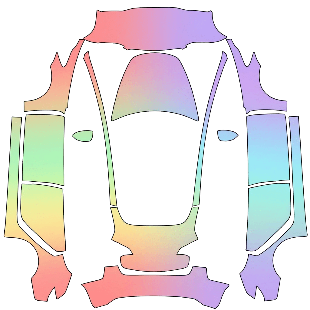 Pastel Ombre Rainbow