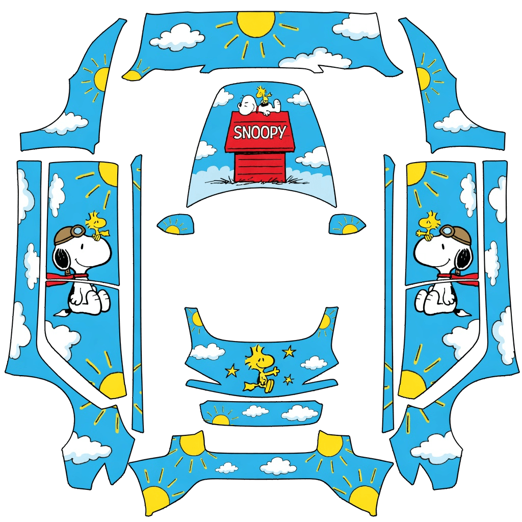 Snoopy blue