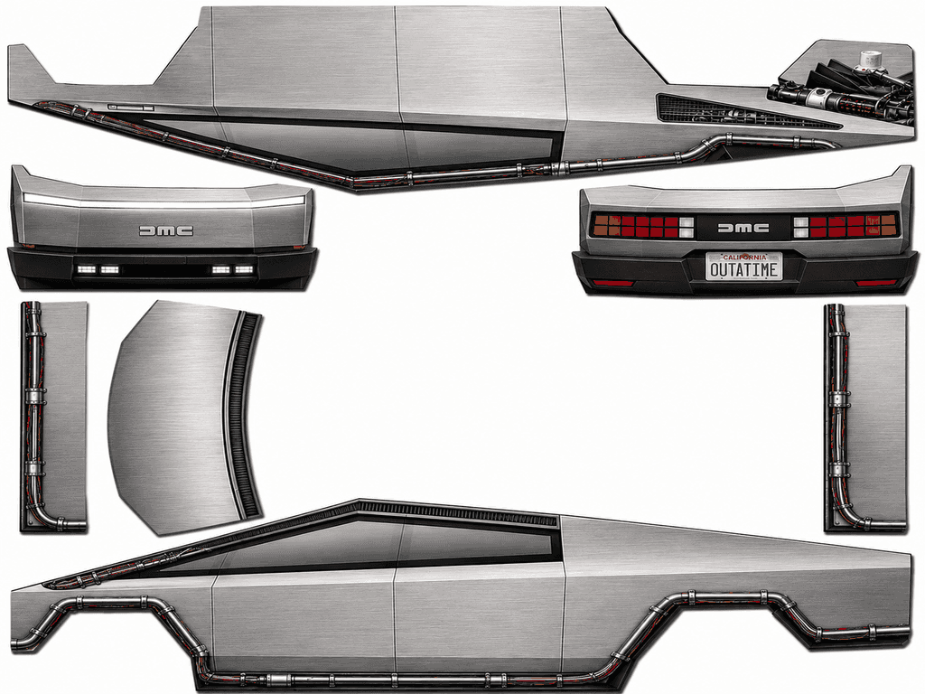 Delorean time machine