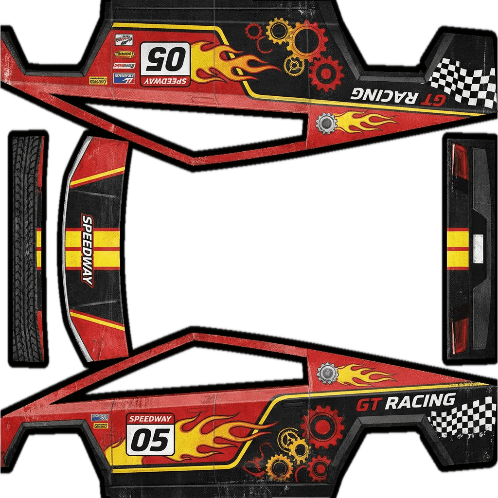 GT Racing Cybertruck Firedesign