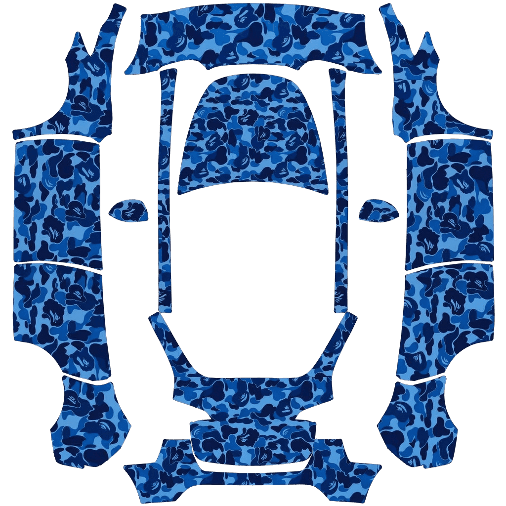 Blue camo