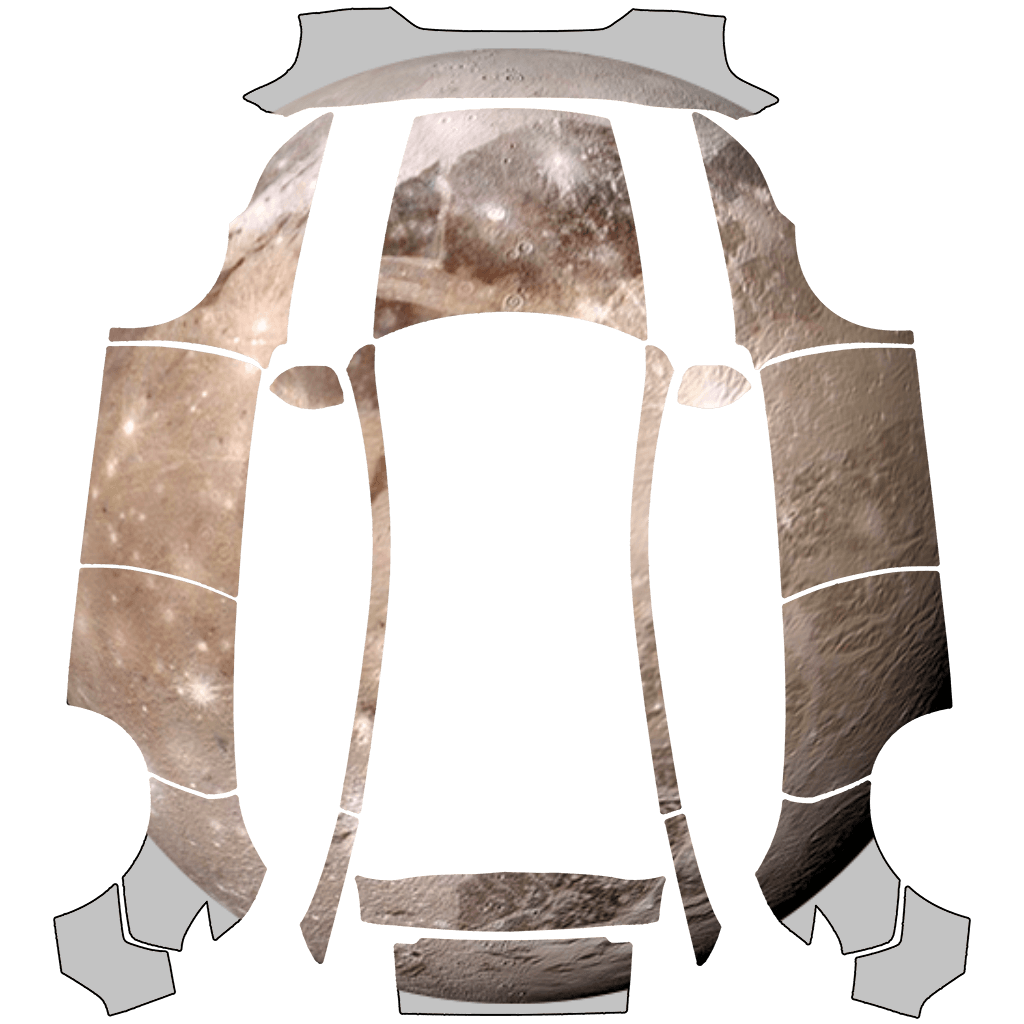 Ganymede moon wrap