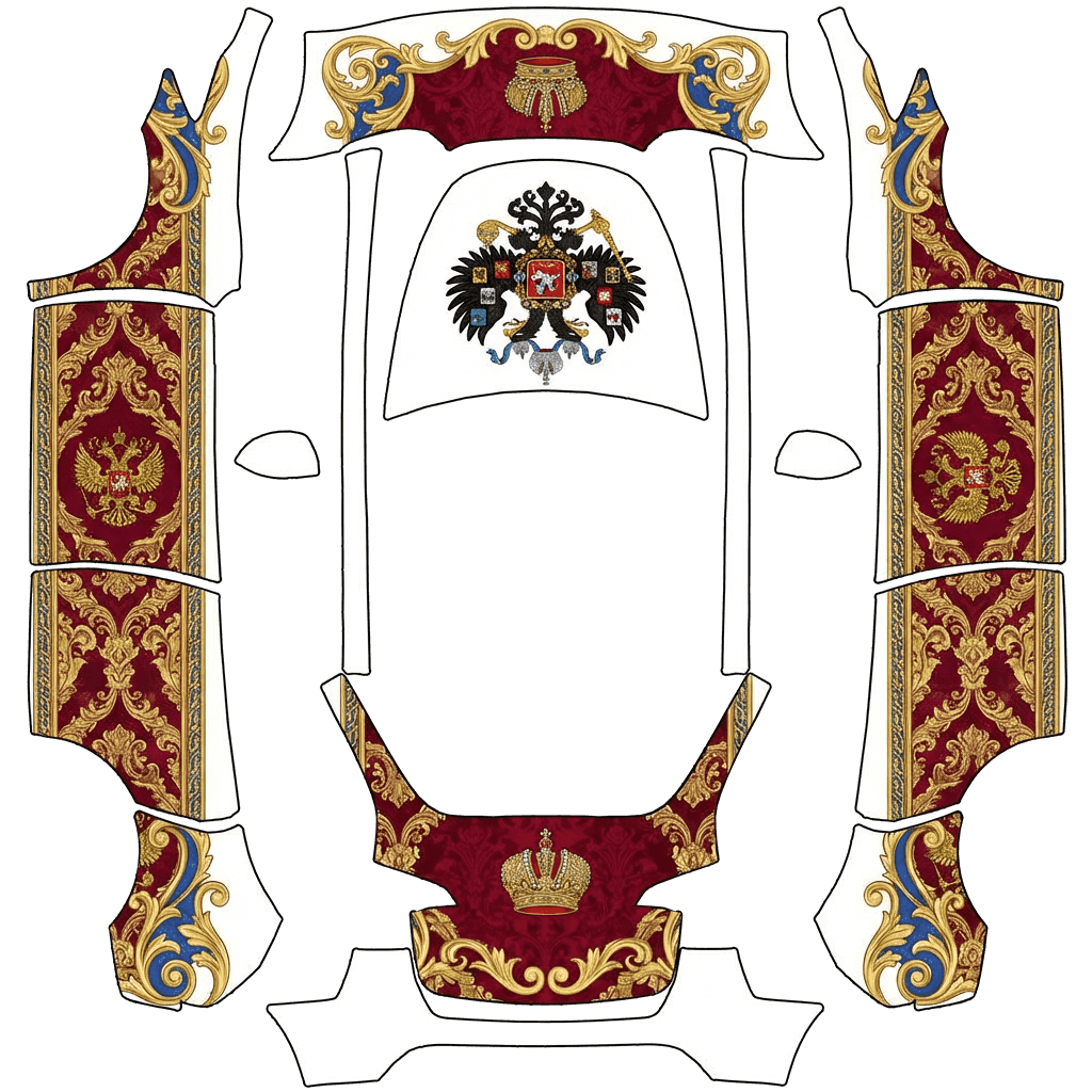 Russian Empire style.