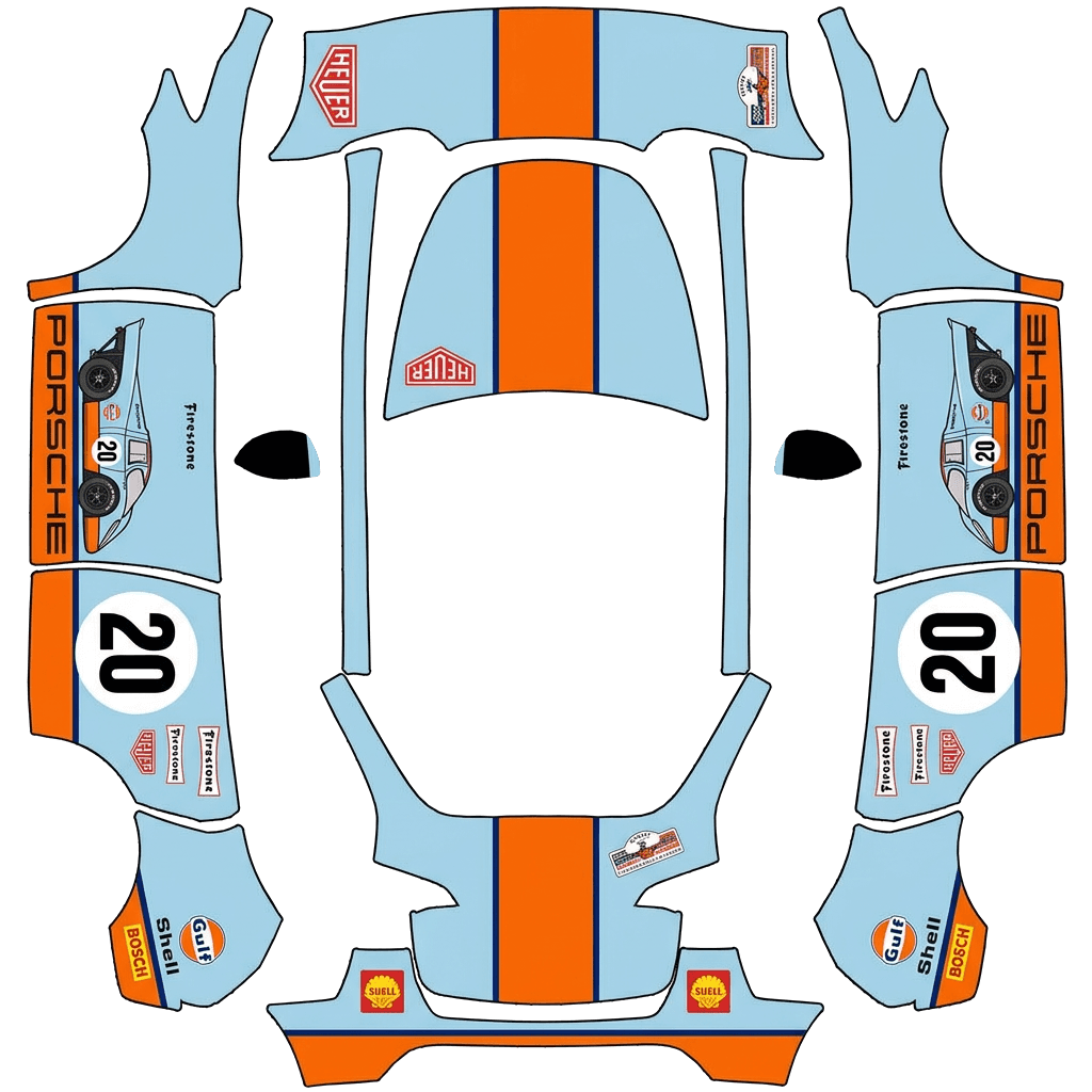 Gulf Oil Racing Tesla