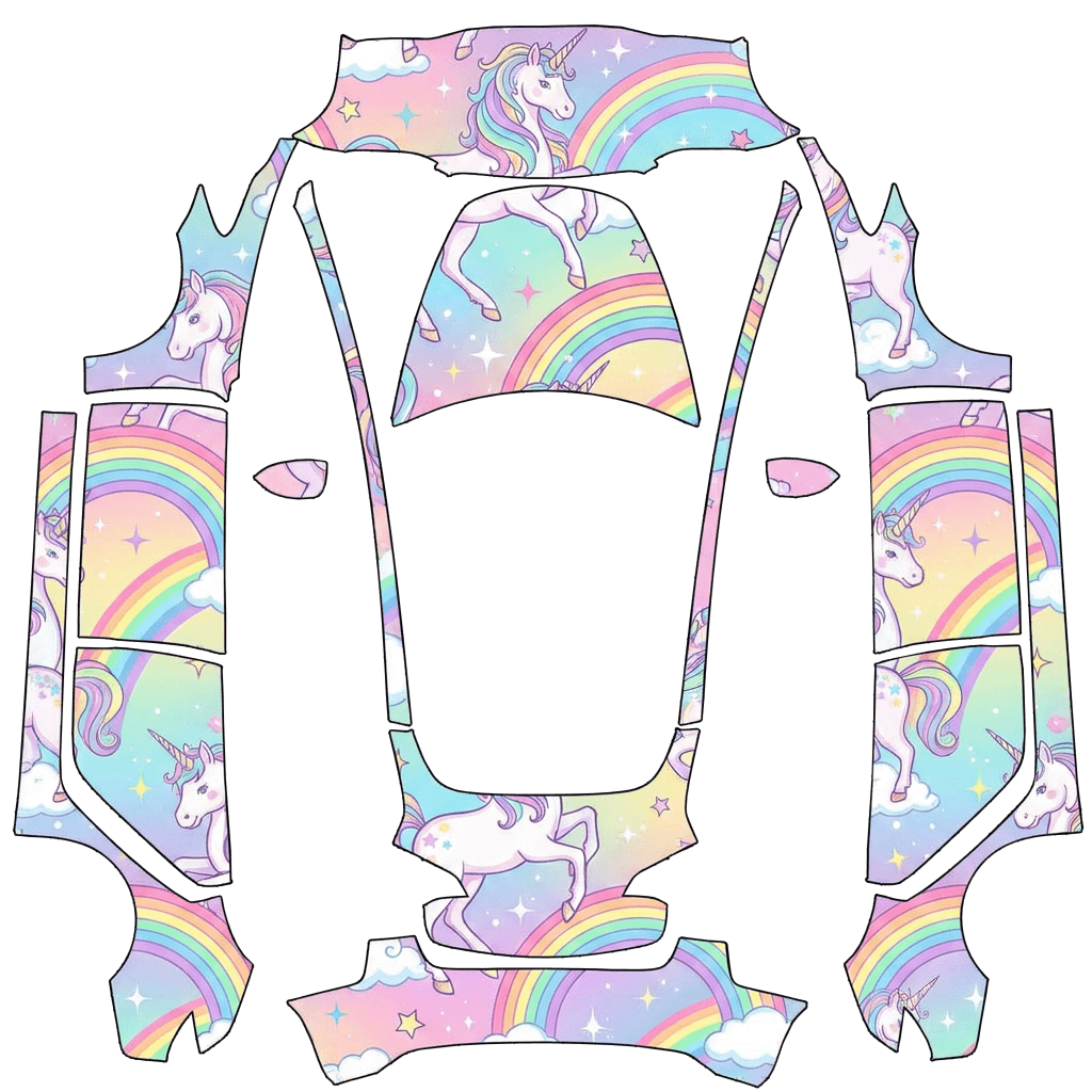 Unicorn rainbow