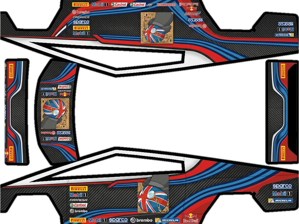 British Ball Editon Cyber truck livery