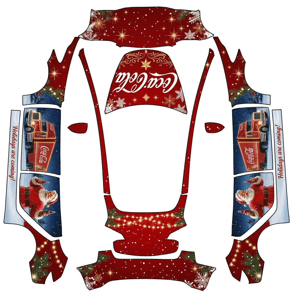Christmas Coca-Cola tuck