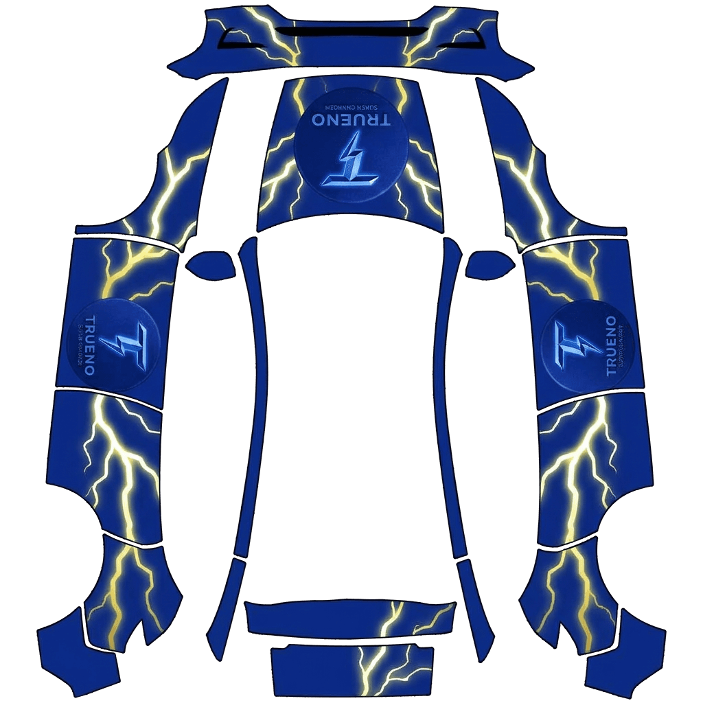 Blue longing Tesla Y