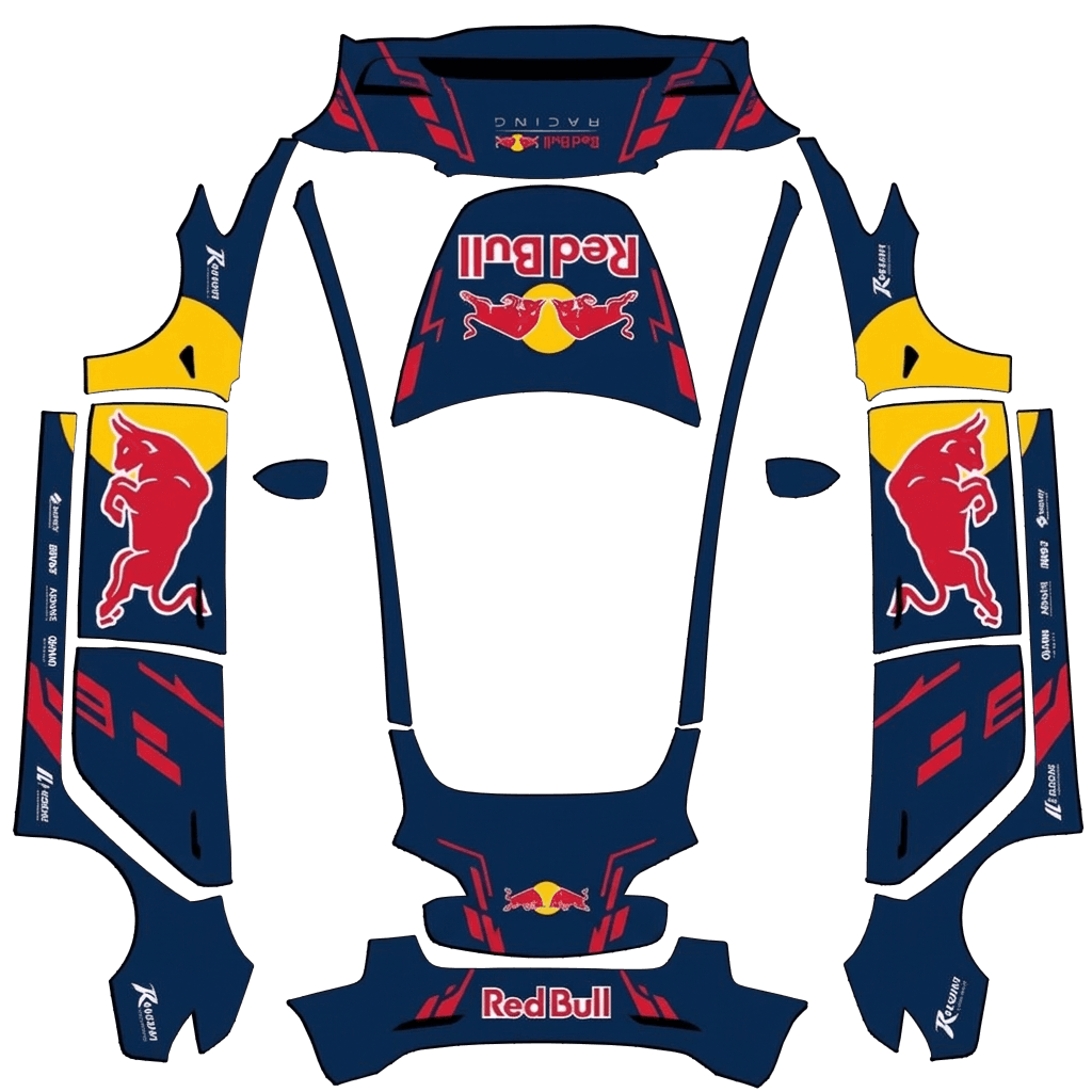 Red bull (Less gray)