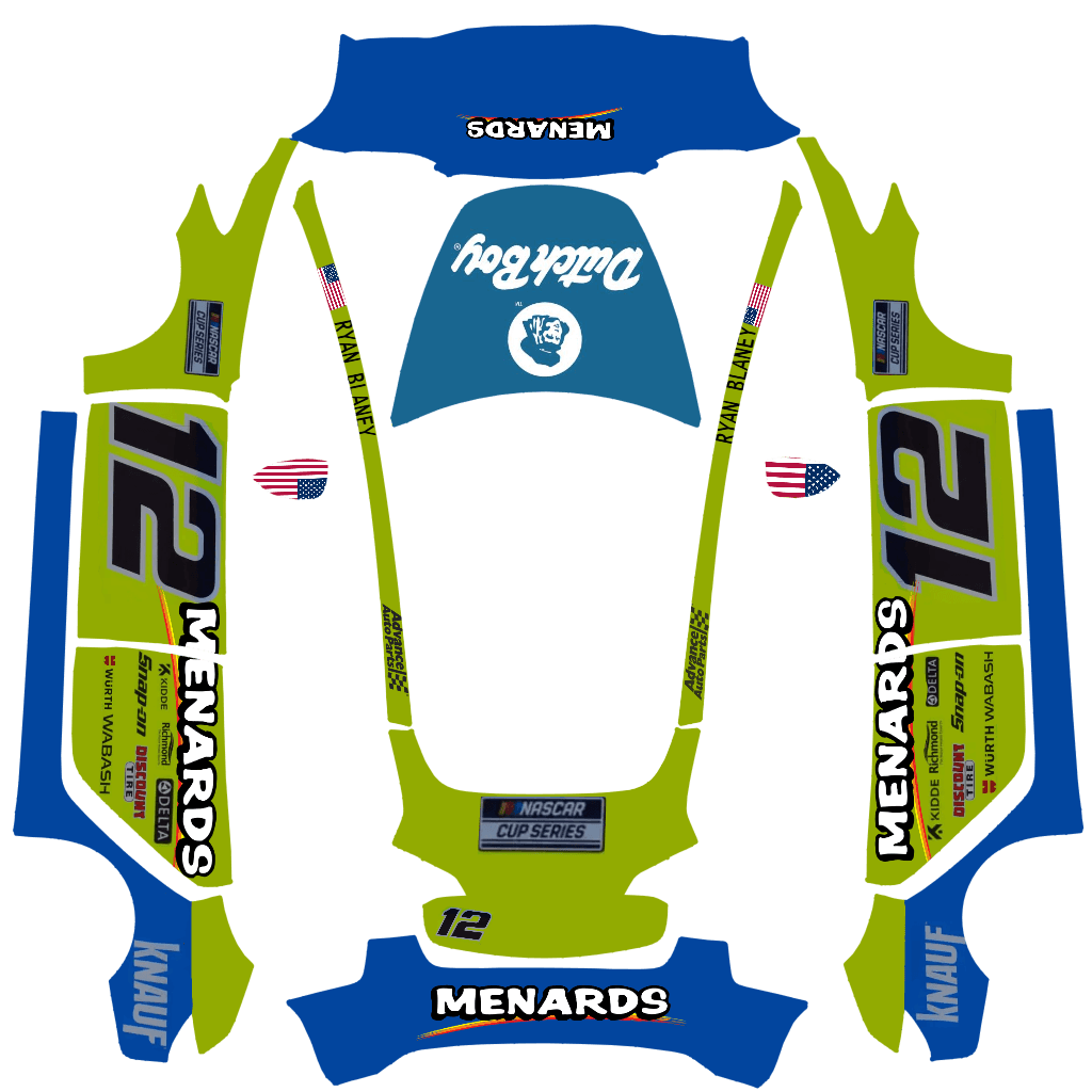 Ryan Blaney Nascar 12