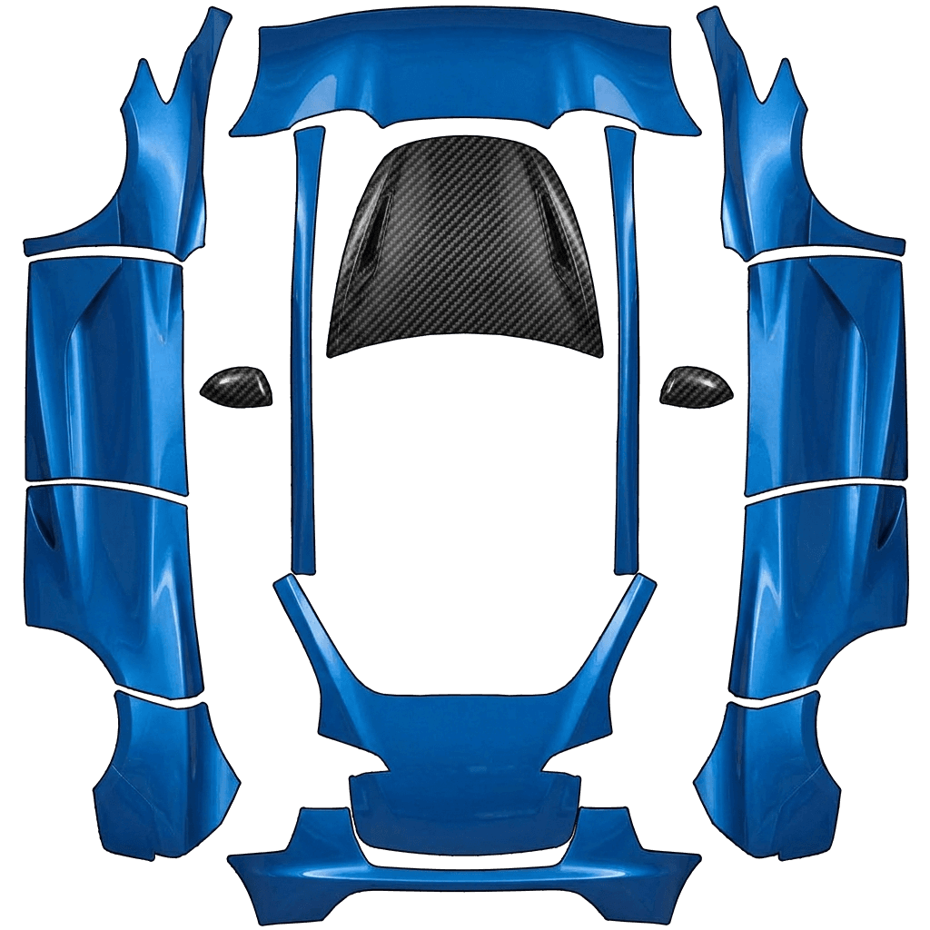 Carbon bluue