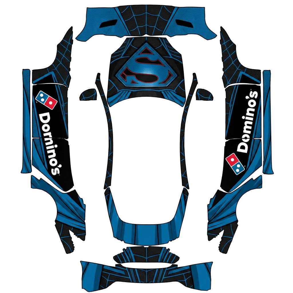 Superman Domino's.