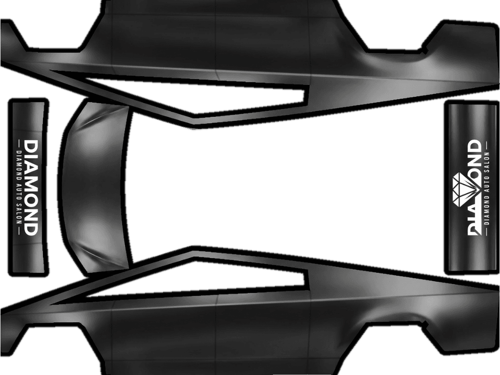 Chrome matte black