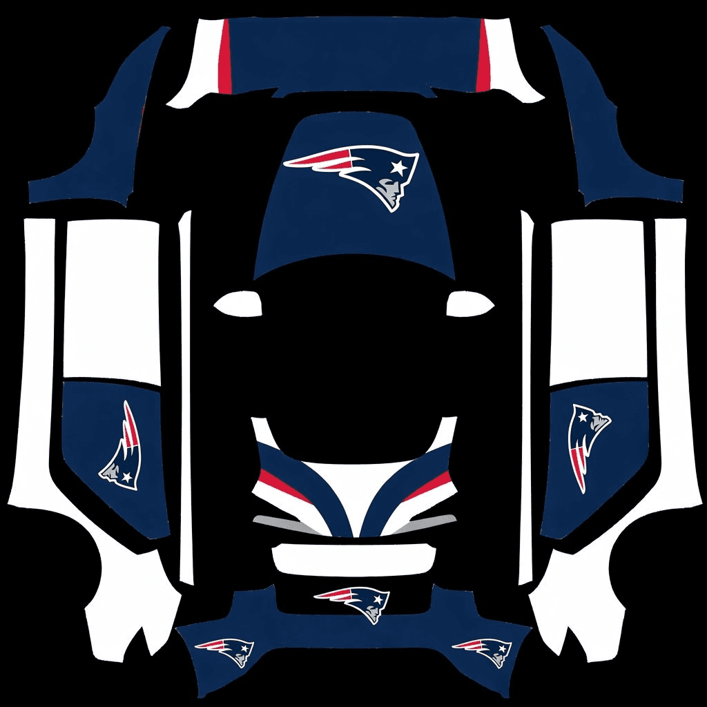 Alternate New England Patriots Wrap