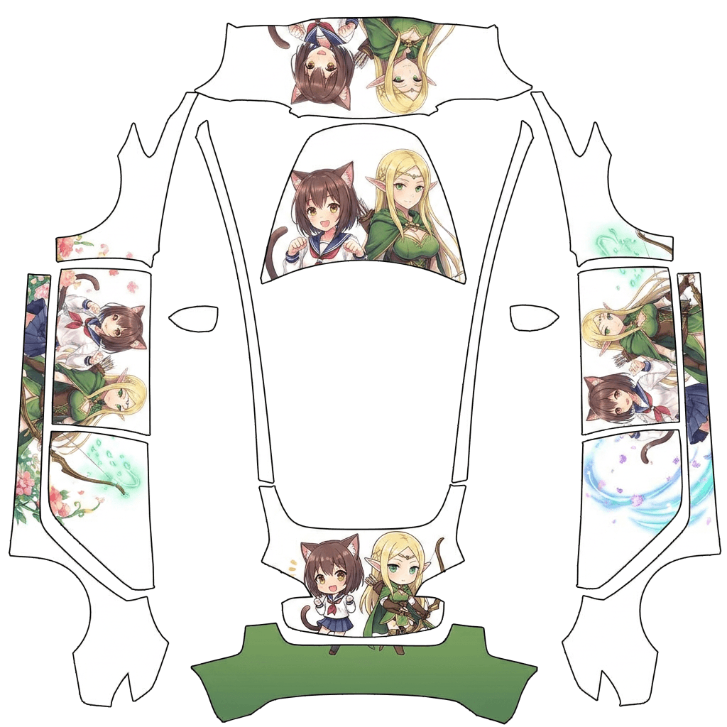 Anime Neko elf