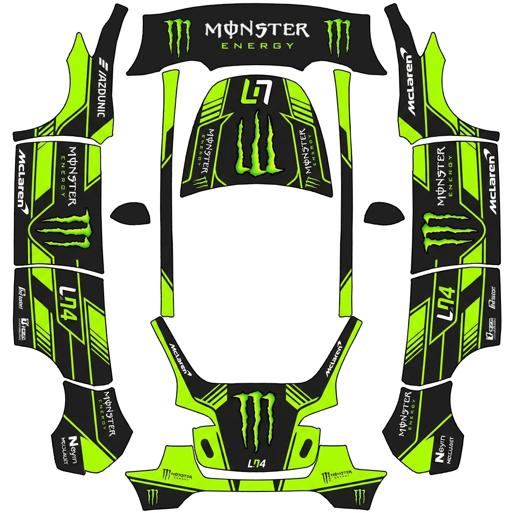 Lando Norris Monster