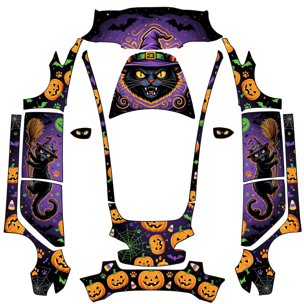 Halloween cats