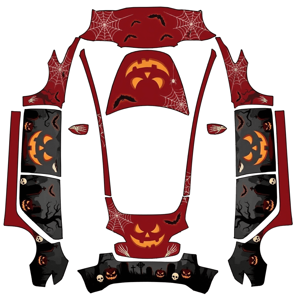 Red-base Halloween
