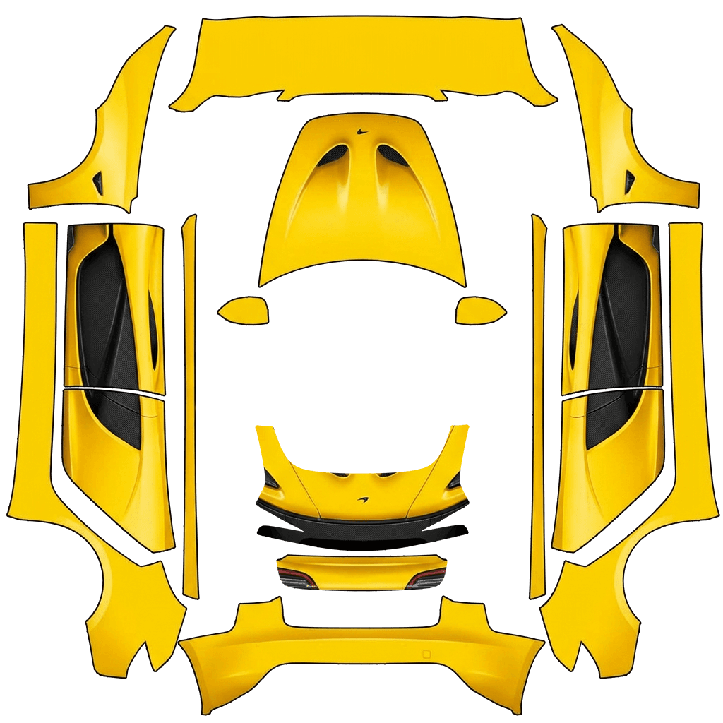 Mclaren p1 yellow