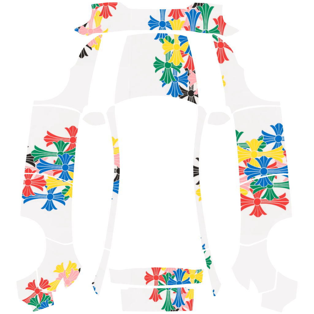 Rainbow Chrome Hearts