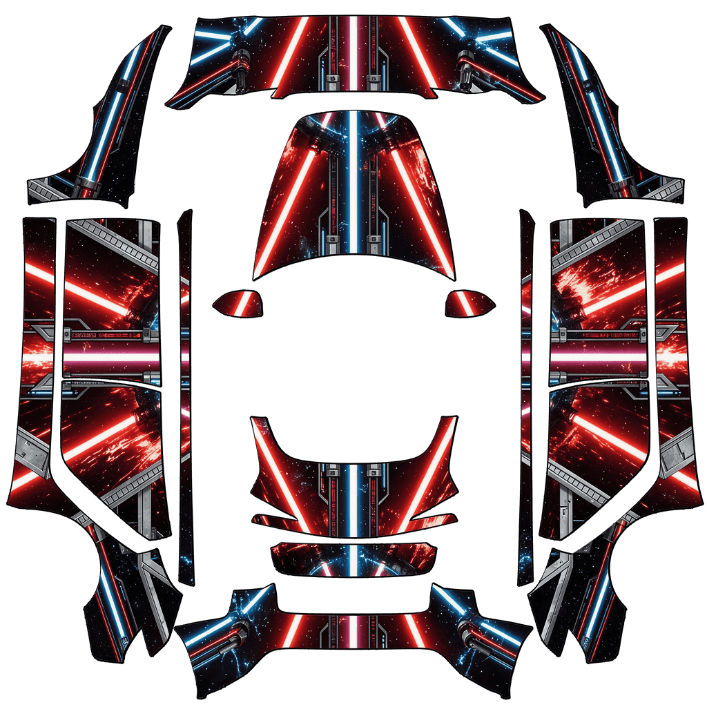 Star Wars lightsabers