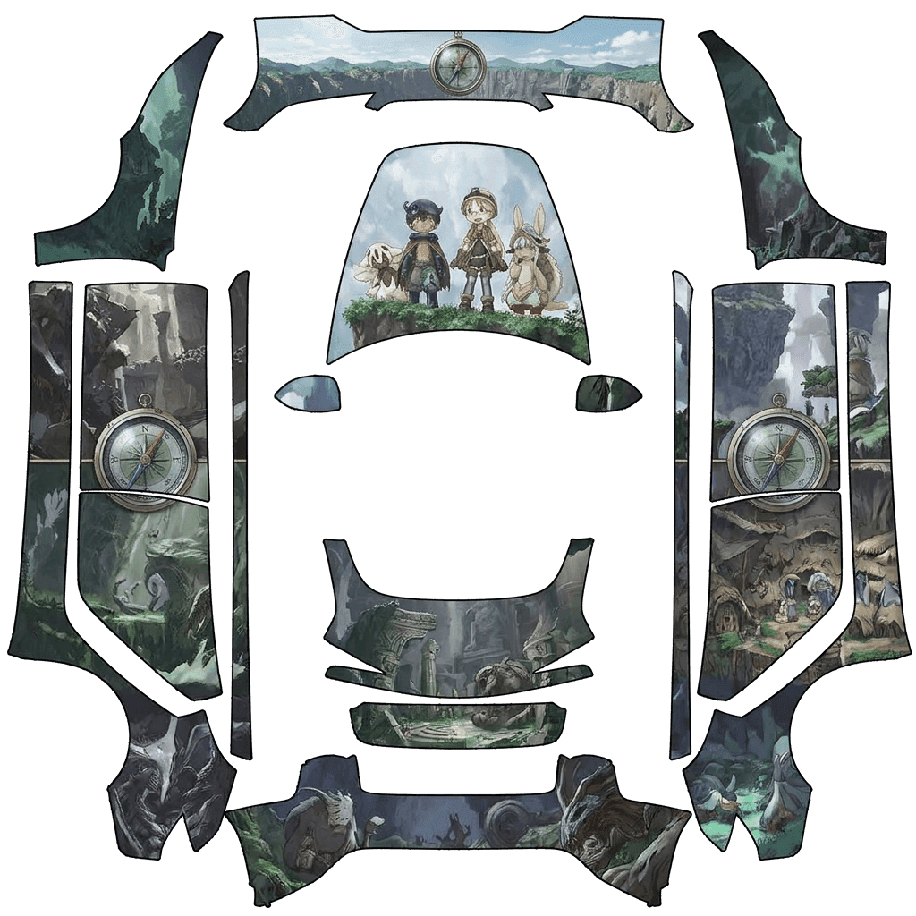 Made in Abyss - Whole Crew Itasha