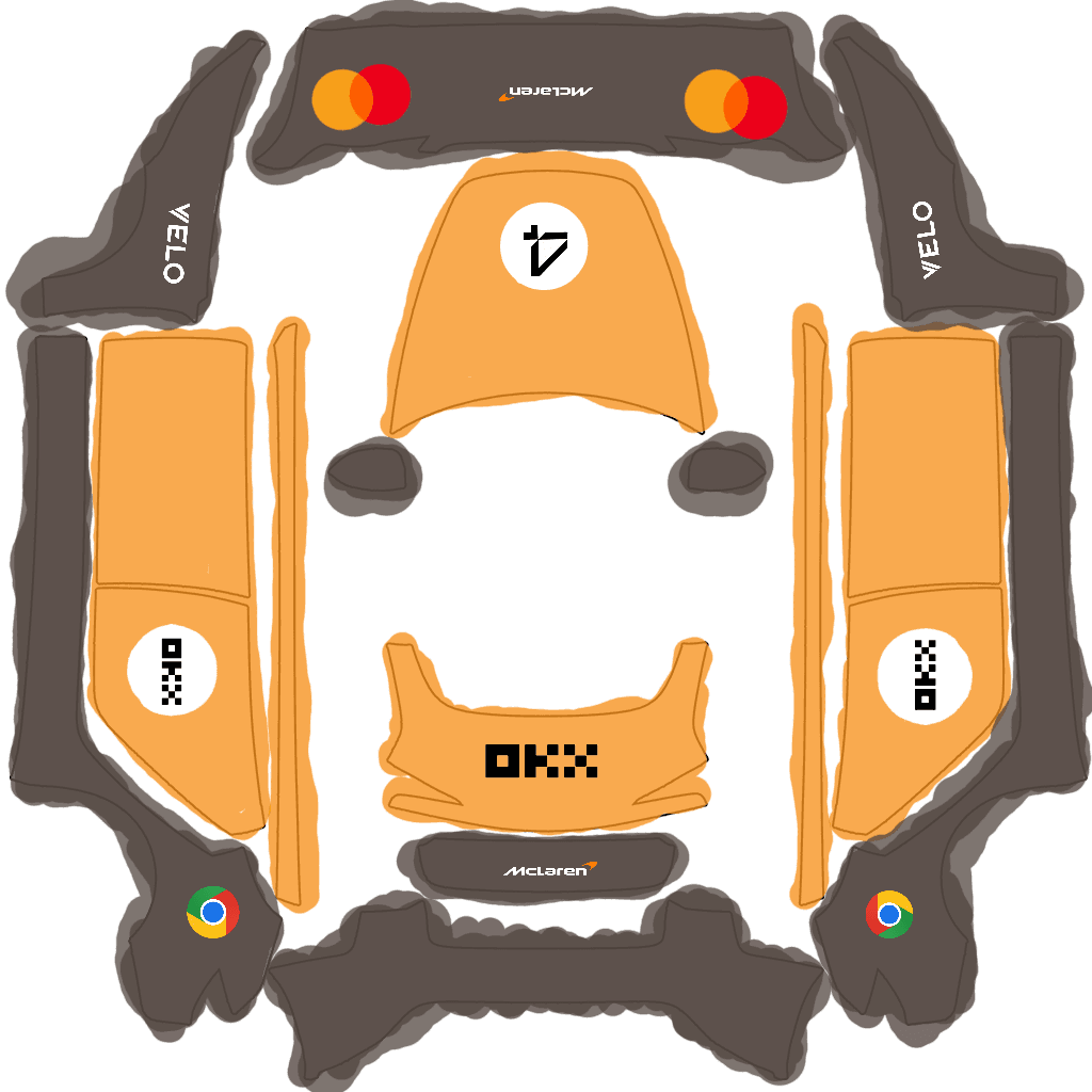Mclaren F1 Monaco 2025 riviera inspired livery