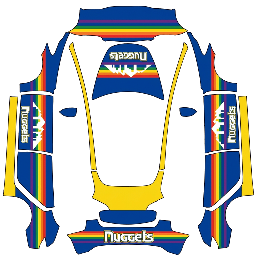 Denver nuggets rainbow