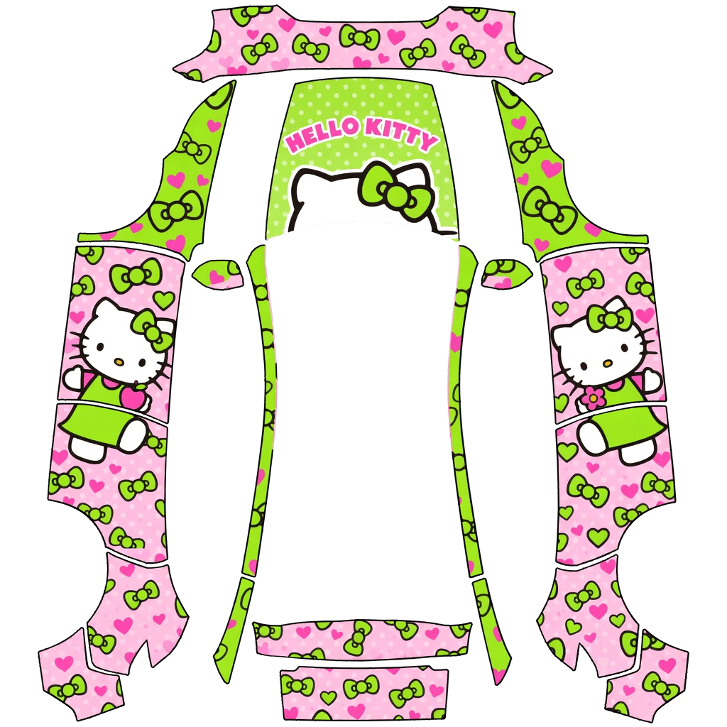 Green kitty
