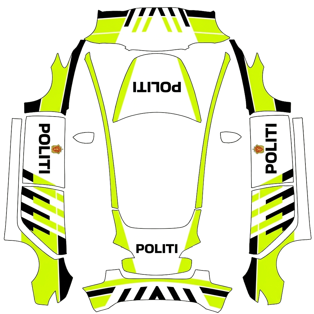 Norwegian Police Car/Norsk Politibil