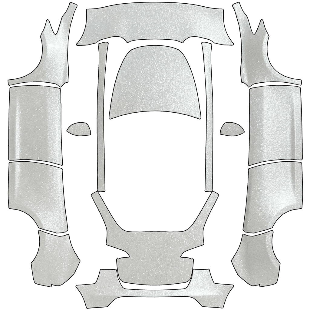 White Paint with Metallic Flakes that Shine