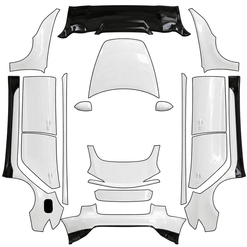 M3 highland black bodykit